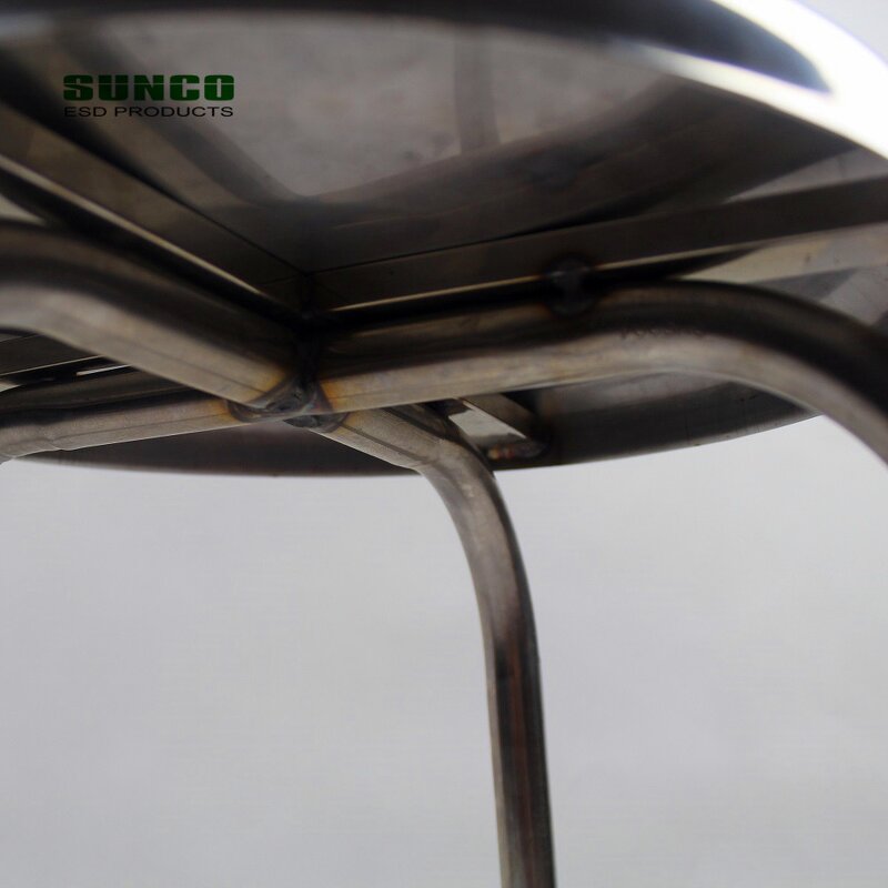 ESD-safe Chairs Supplier - Stainless Steel Antistatic for Cleanroom Lab