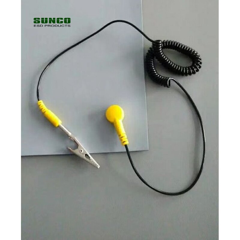 Grounding Cords and Clamps Factory - for Antistatic Floor Workbench Mats