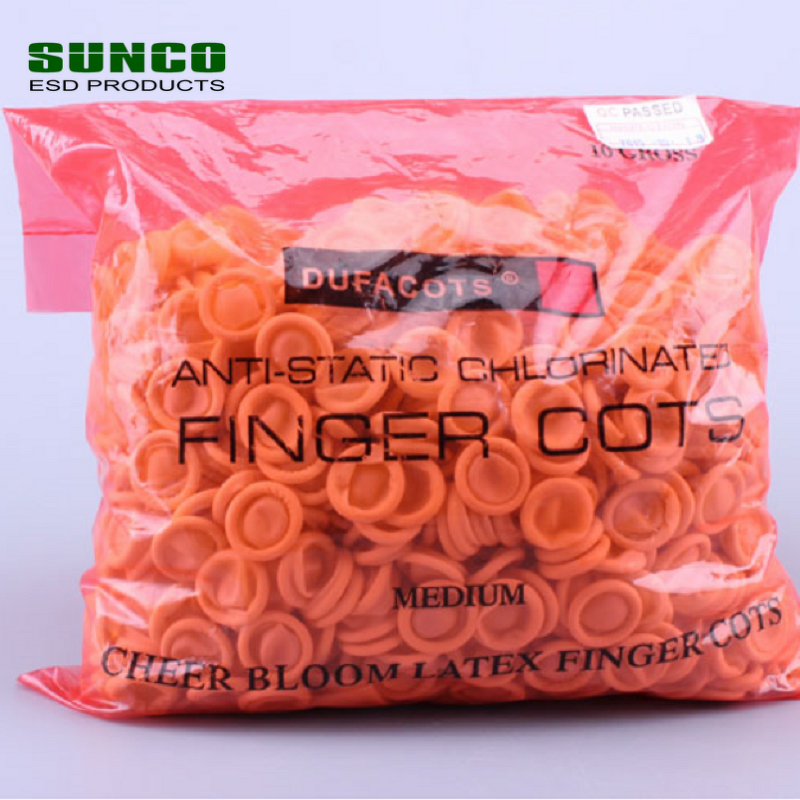 ESD Finger Cots Factory - Yellow Latex OEM Source