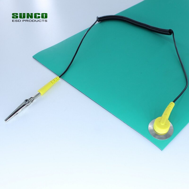 Antistatic Floor Mat Grounding Cord Manufacturer - Workstation Mat Cord