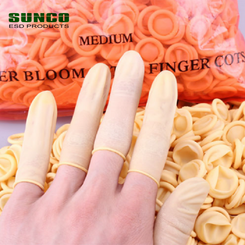 ESD Finger Cots Factory - Yellow Latex OEM Source