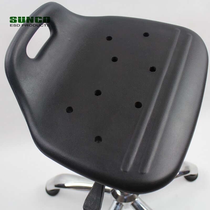 Anti-static Stool Supplier - PU Foam Swivel ESD Chairs Cleanroom Workshop