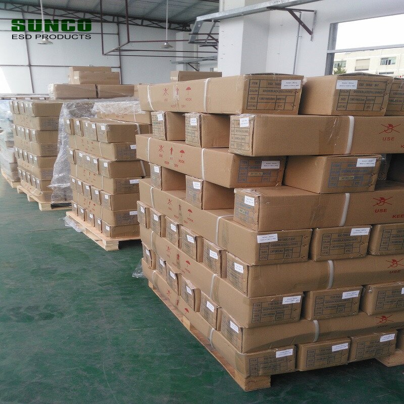 Rubber Mat Supplier - 2mm-5mm Thickness Green Gray Blue Black Colors