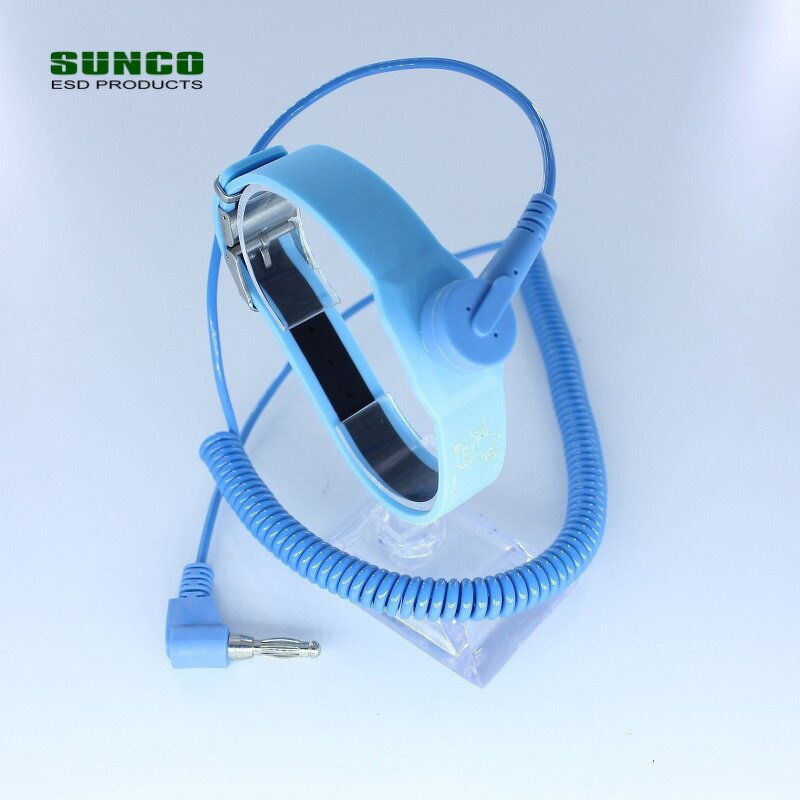 Metal Fabric Antistatic Wrist Strap Factory - Wireless for ESD Control