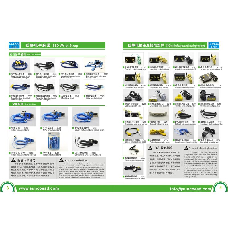 Anti-static Wrist Strap Supplier - Original PU PVC Adjustable Bracelet