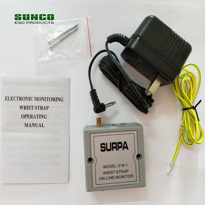 Anti Static Wrist Strap Monitor Supplier - 518-1 518-2 On-line Checker