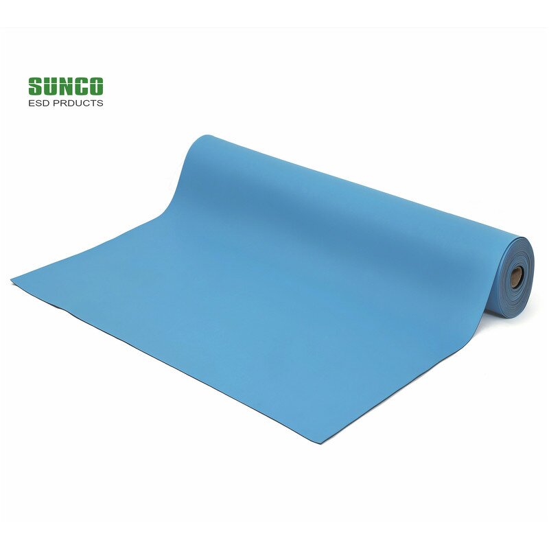 ESD Bench Mat Factory - Original 2 Layers Green Gray Blue Black