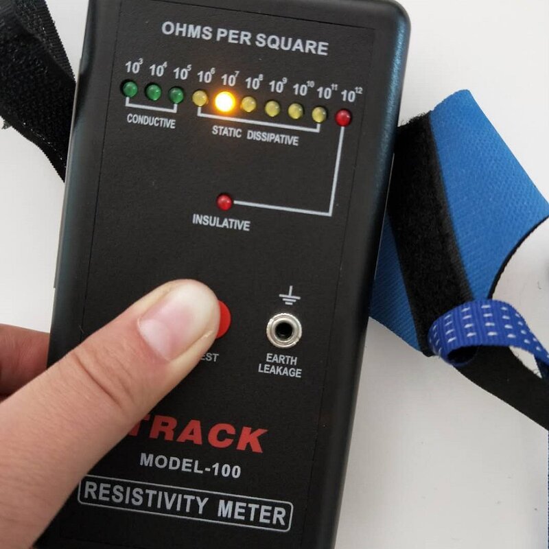 ESD Heel Grounder Factory - Adjustable Anti Static Ankle Strap Cleanroom