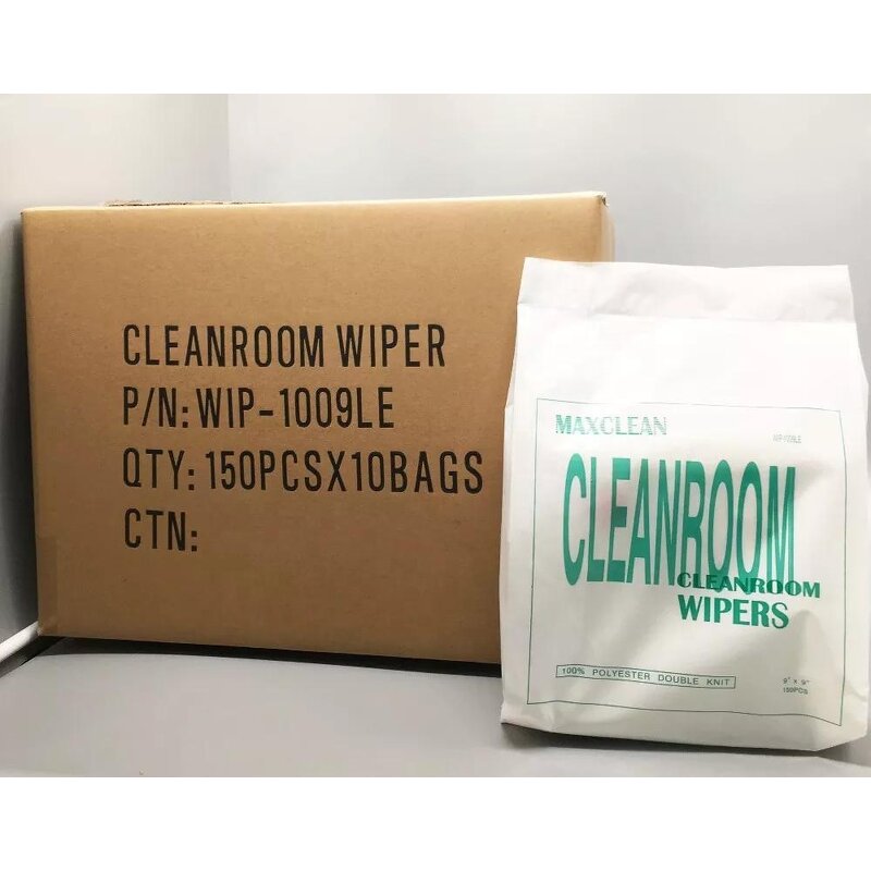 Cleanroom Wipers Factory - 6x6 Inch Class 100 Laser Cut Polyester Cloth