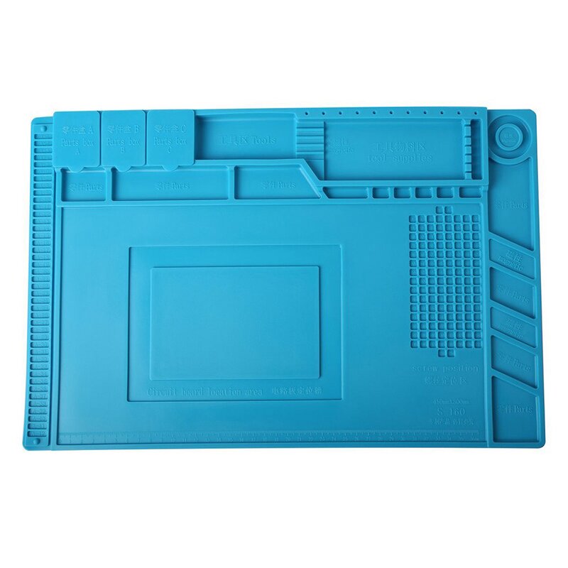 Silicone Soldering Pad Supplier - 45x30cm Magnetic Heat Insulation Mat