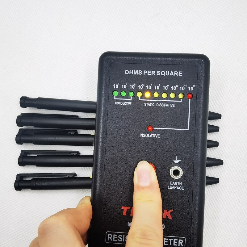 ESD Ballpoint Pen Factory - Press Type Black Anti-static Cleanroom Use