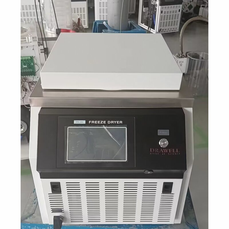 Bell Type Freeze Dryer Factory - DW-10ND Transparent Drying Room Multi-Manifolds