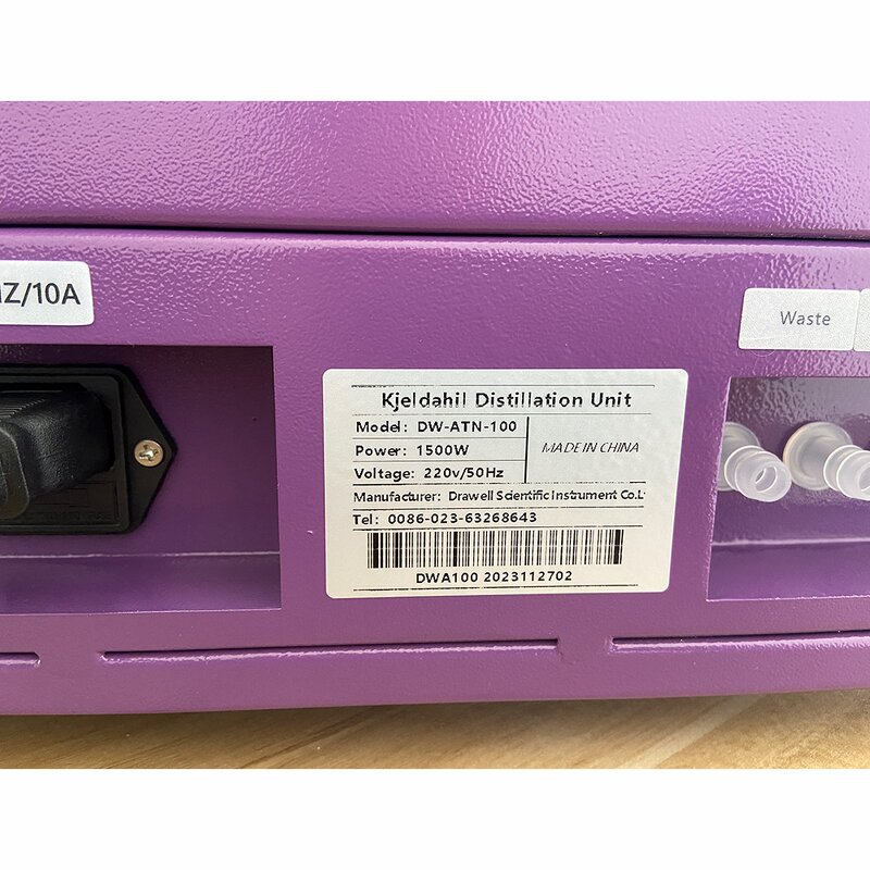 Kjeldahl Apparatus Supplier - DW-ATN-100 Semi Automatic Protein Analysis Unit