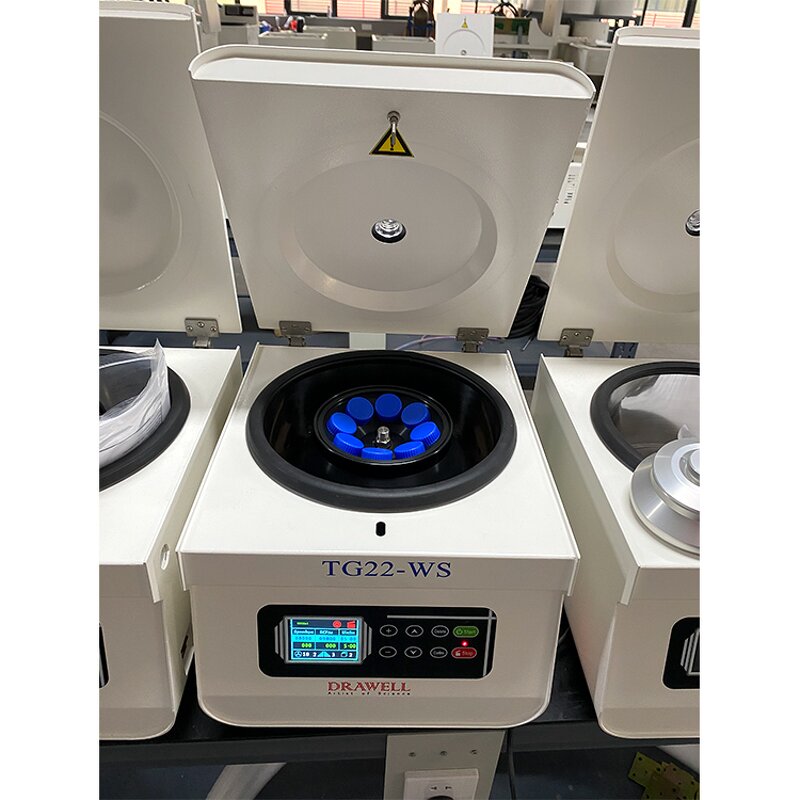 Benchtop Centrifuge Manufacturer - DRAWELL TG-WS 24000rpm High Speed LCD Display
