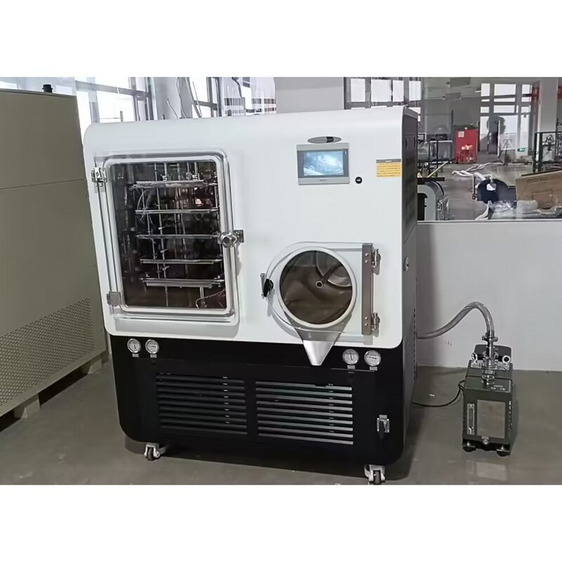 Laboratory Freeze Dryer Factory - Floor Type Vacuum Fruit Freeze Dryer