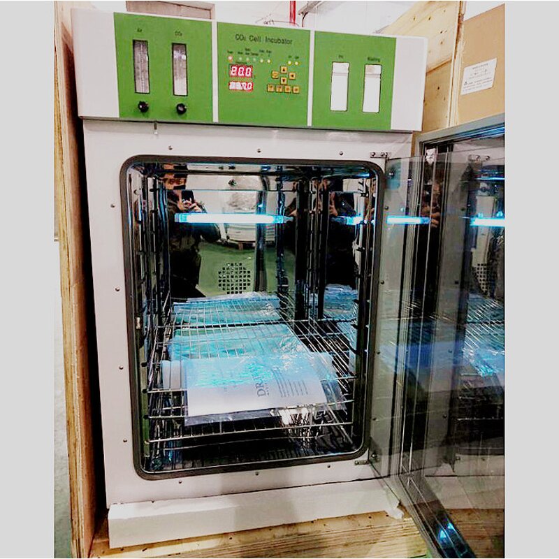 CO2 Incubator Supplier - 80L 160L UV Sterilization Air Water Jacket