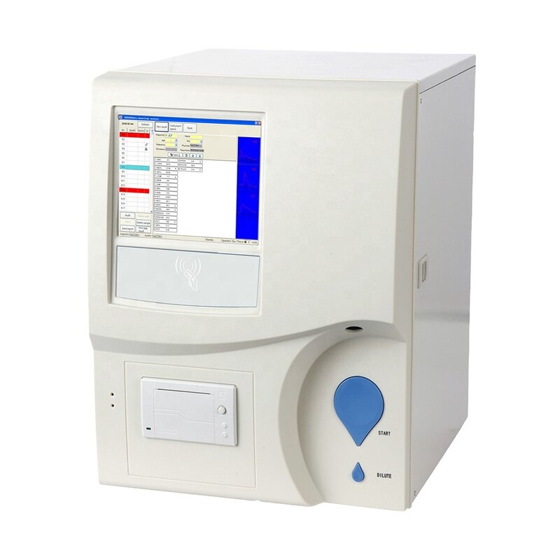 Hematology Analyser Manufacturer - Drawell DW-TEK5000P CBC Analyzer 3 Part