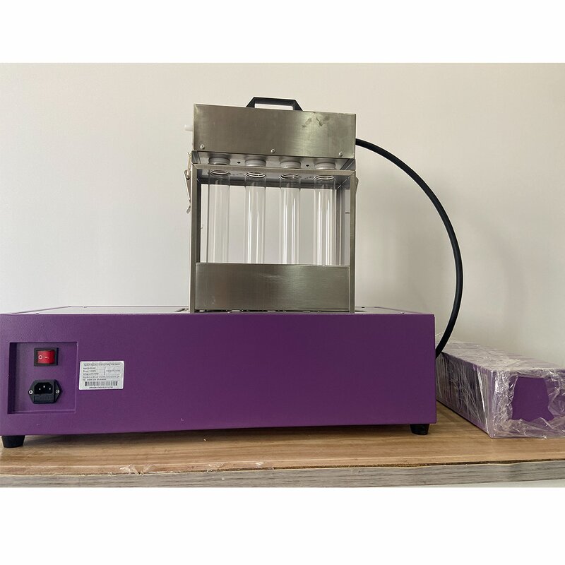 Protein Nitrogen Analyzer Factory - 8 Sample Holes Digital Control Digestive