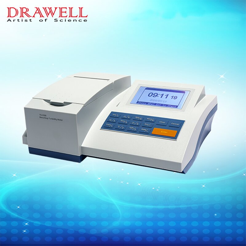 Water Turbidity Meter Supplier - DW-TU1000 Three-Range Scattered Benchtop NTU