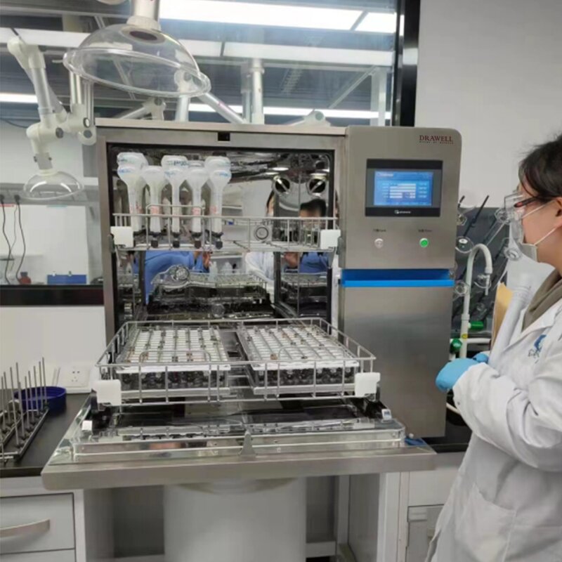 Scientific Glassware Washer Supplier - LW8538 AD Lab Reagent Bottle Cleaner