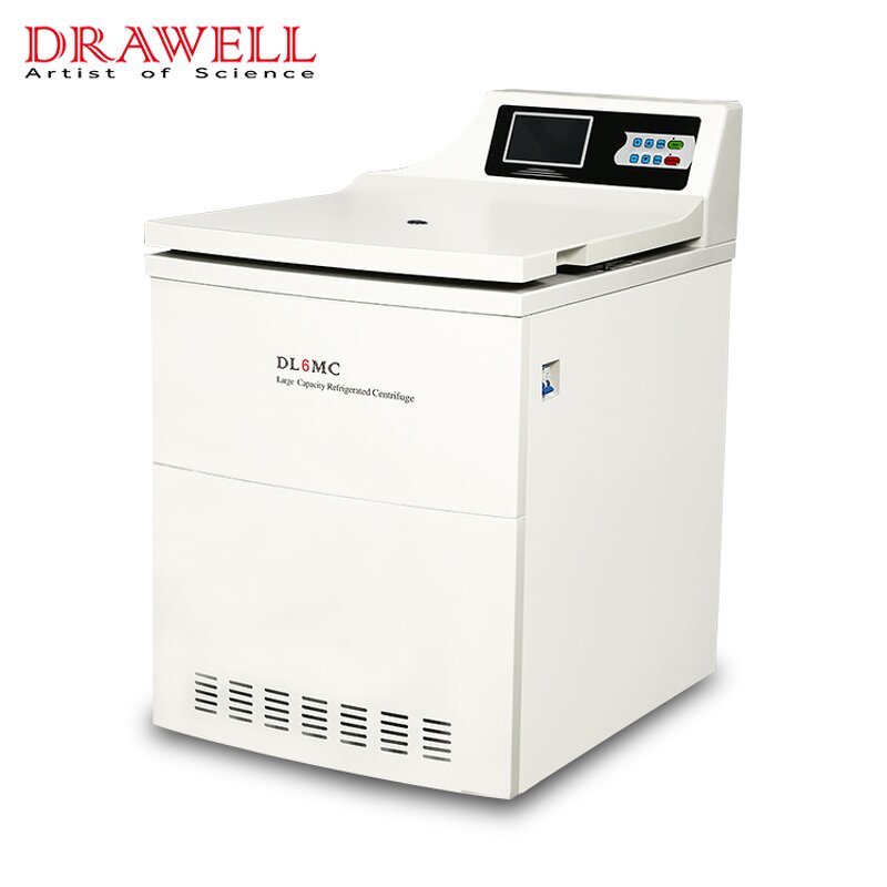Refrigerated Blood Bags Centrifuge Supplier - Drawell DL-6MC Large Capacity 6000RPM