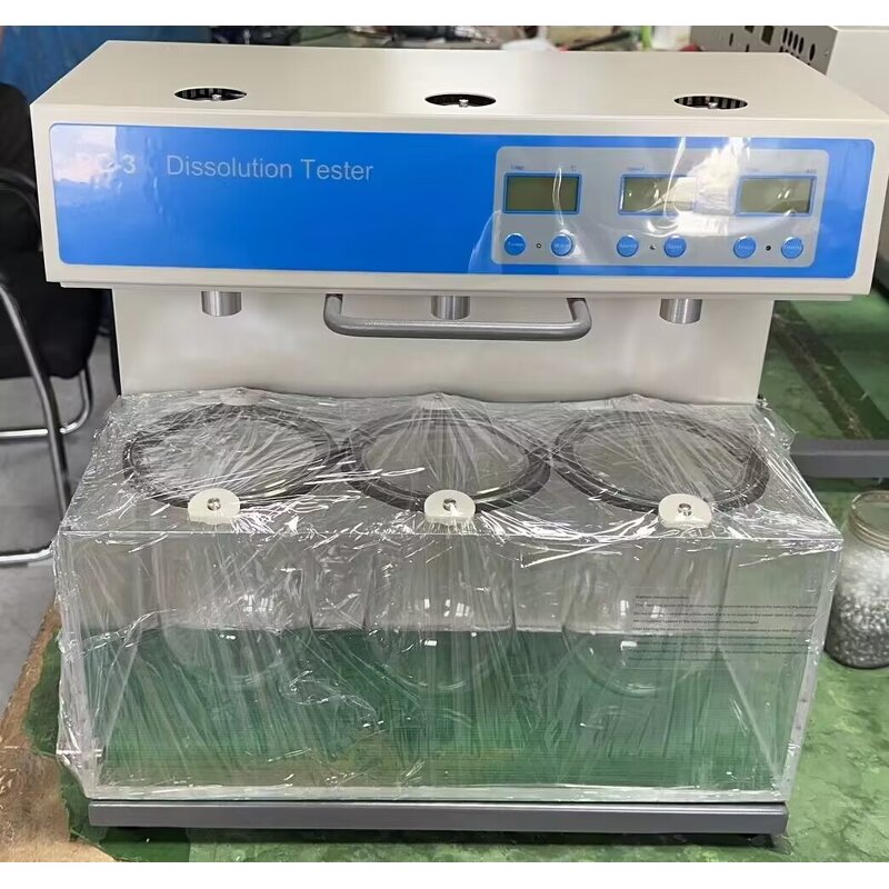 Dissolution Tester Manufacturer - Drawell 3 Cups Desktop Tablet Dissolution Machine