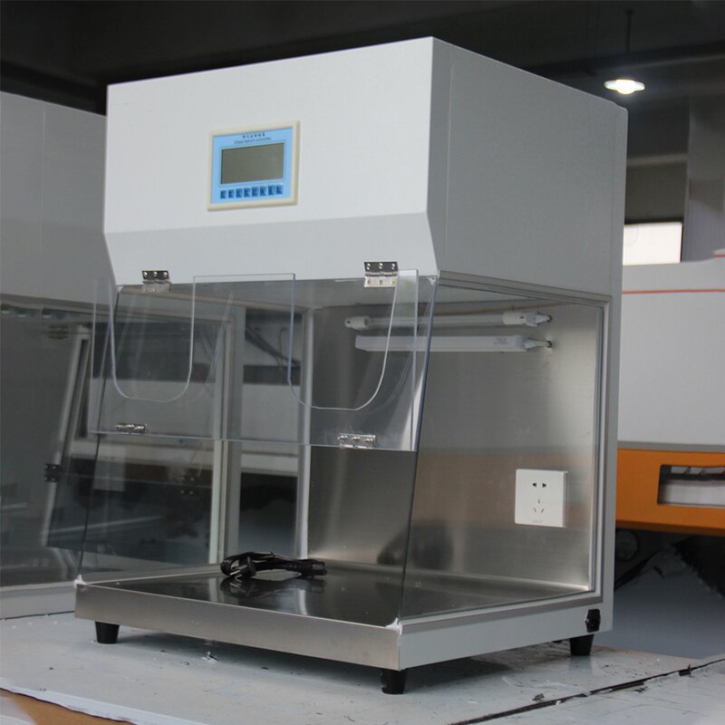 Desktop PCR Cabinet Manufacturer - Drawell Class 100 Vertical Airflow Clean Bench