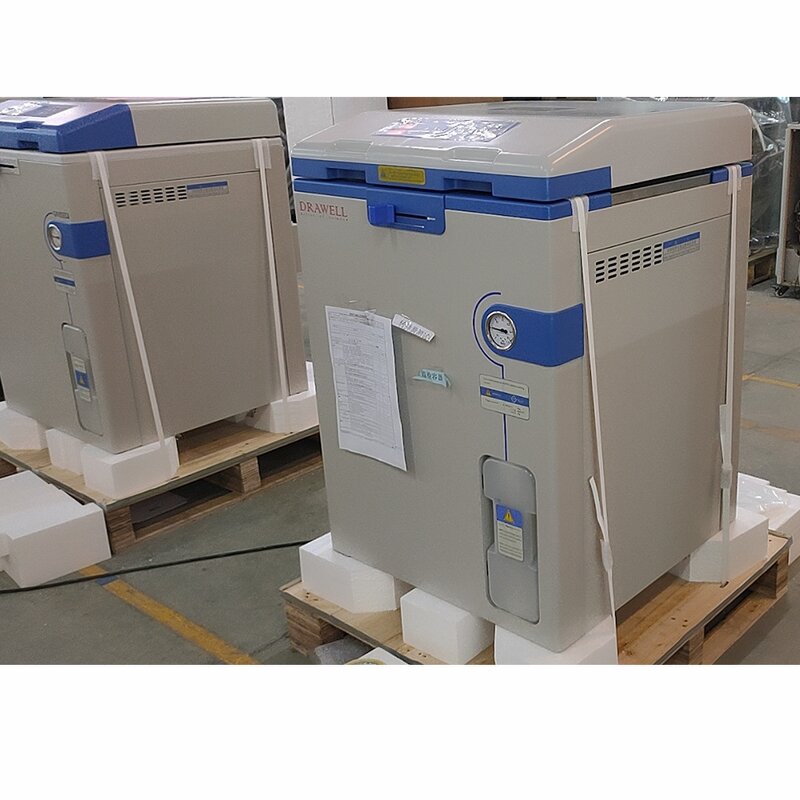 Food Retort Autoclave Supplier - Laboratory 60L Cans Jars Vertical Sterilizer