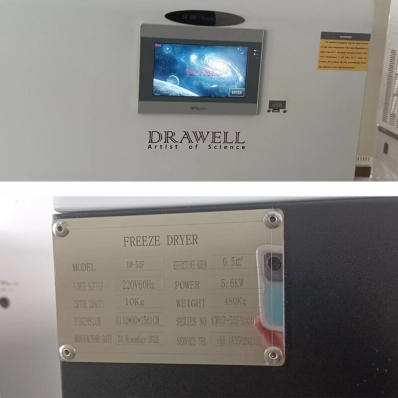 Silicone Oil Freeze Dryer Supplier - Large Capacity In Situ Heating Lyophilizer