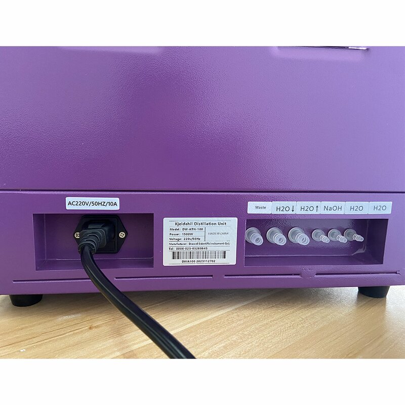 Semi Automatic Kjeldahl Analyzer Factory - DW-ATN-100 Protein Nitrogen Apparatus