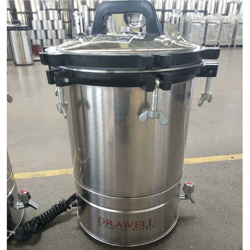 Portable Autoclave Supplier - 18L-30L High-Pressure Steam Sterilizer Lab