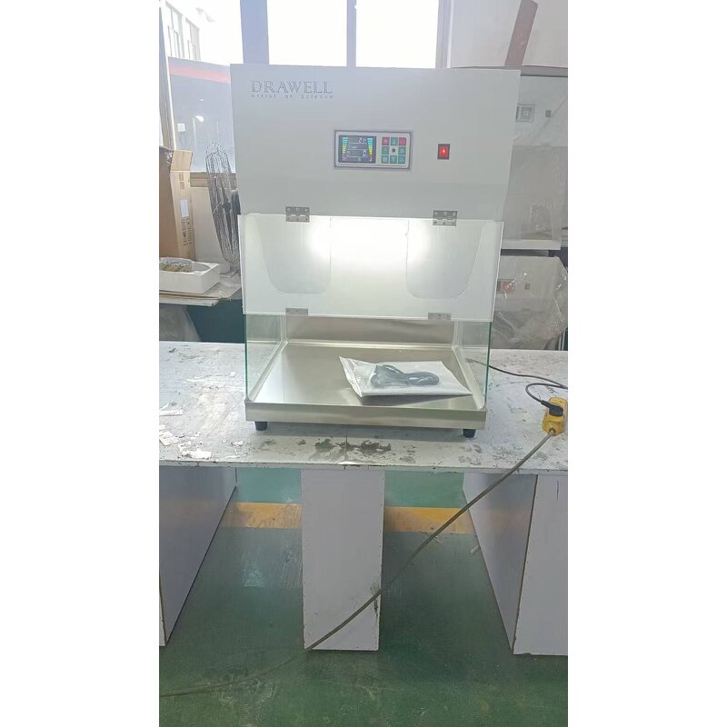 PCR Laminar Flow Cabinet Supplier - Drawell Benchtop Class 100 Vertical Airflow