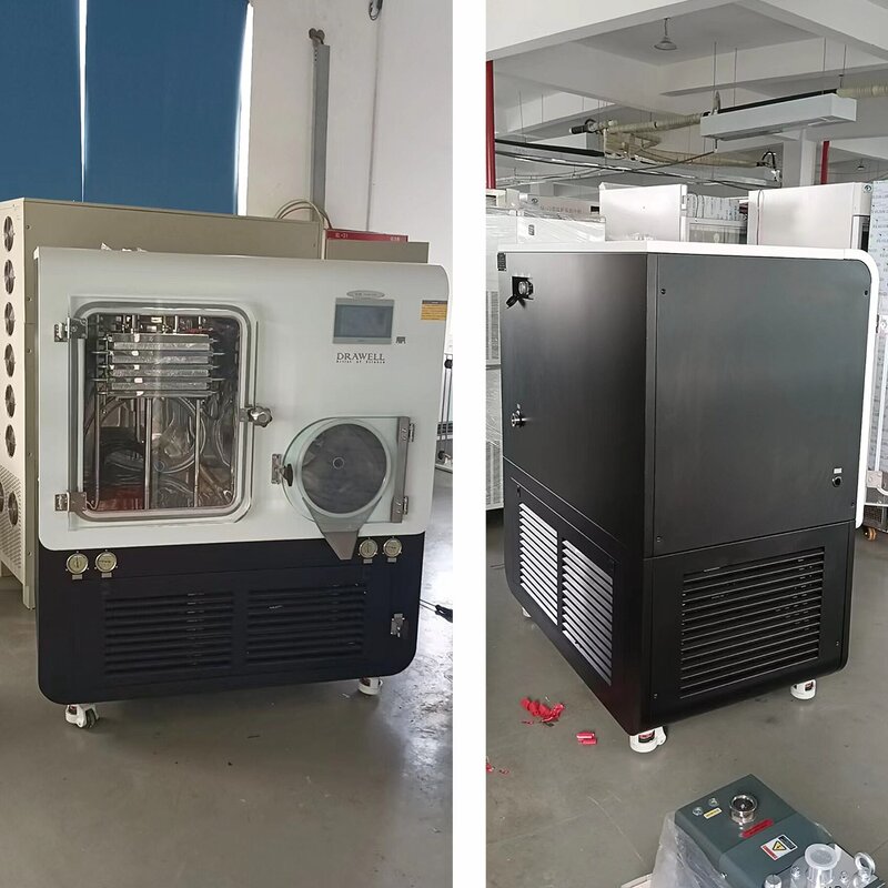 Silicone Oil Freeze Dryer Supplier - Large Capacity In Situ Heating Lyophilizer