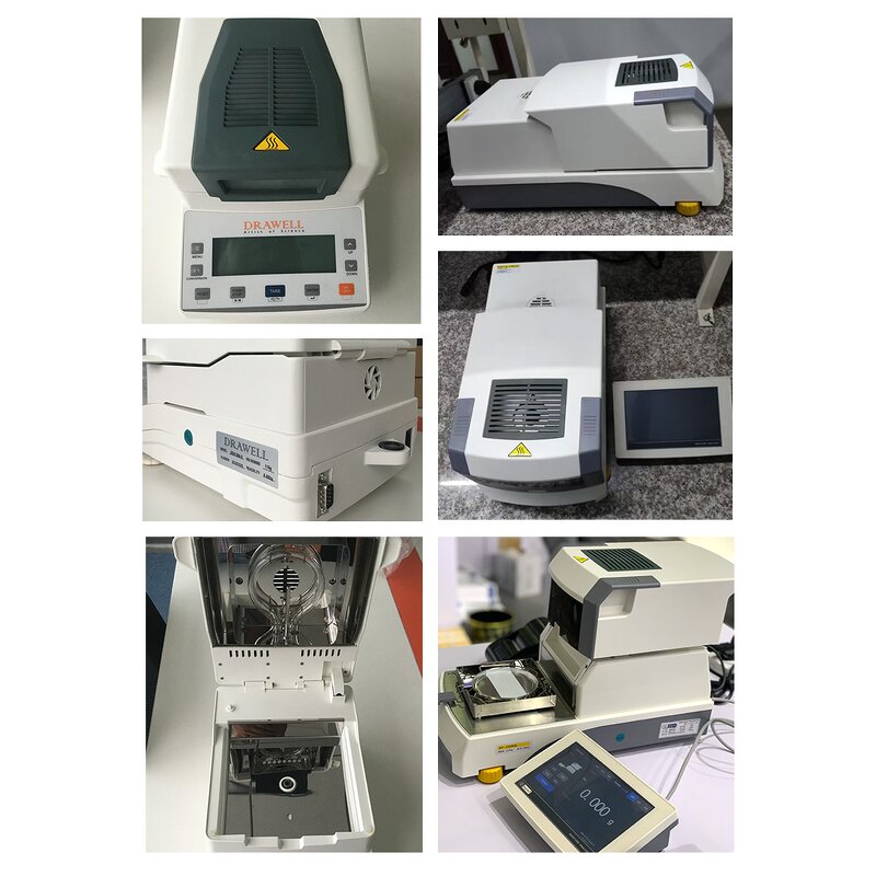 Halogen Moisture Meter Supplier - LCD Wood Coffee Grain Tester Analyzer