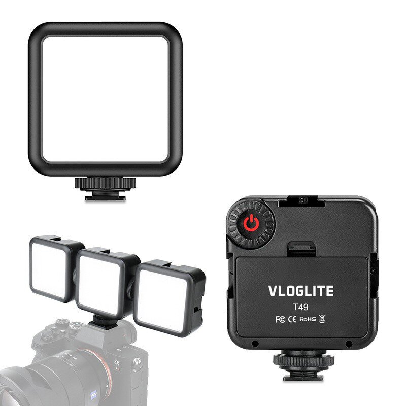 Mini LED Video Light Factory - Vloglite Portable YouTube Live Selfie Fill