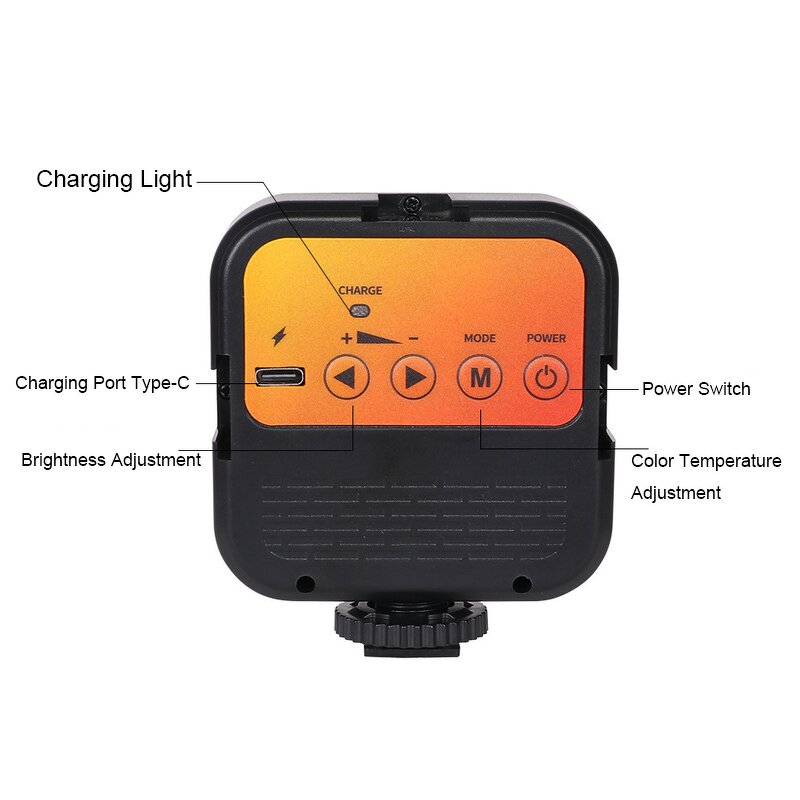 Camera Pocket Light Manufacturer - Mini LED Rechargeable Beauty Light Vlogging