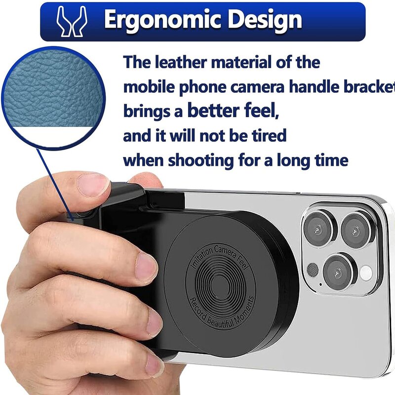Magnetic Camera Grip Manufacturer - BT Bracket Phone Holder with Shutter
