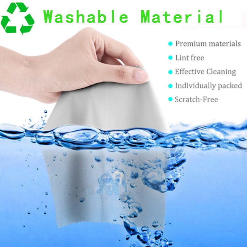 Lens Cleaning Cloth Manufacturer - Customized Microfiber 30cm Eyeglass Sunglasses Wipe