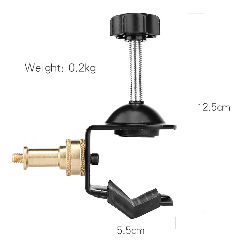 Heavy Duty C Clamp Manufacturer - Custom U Clip Bracket with 1/4" Screw Mount