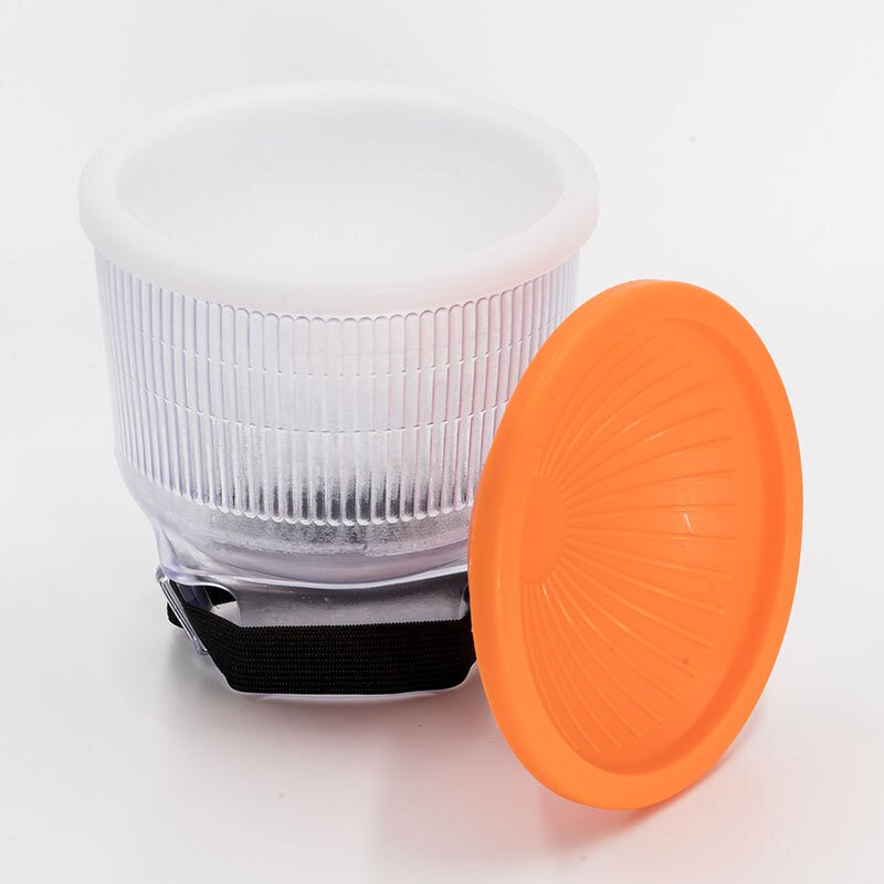 Flash Diffuser Kit Factory - Universal Cloud Amber Chrome Dome for Canon