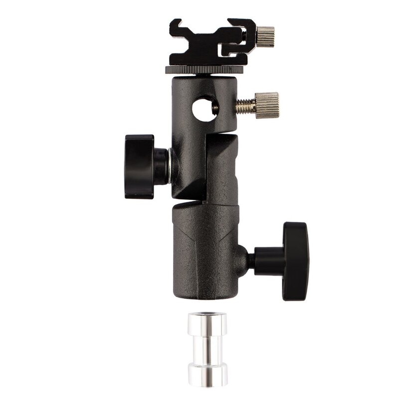 Flash Light Stand Bracket Supplier - Swivel Tilt with Umbrella Reflector Holder