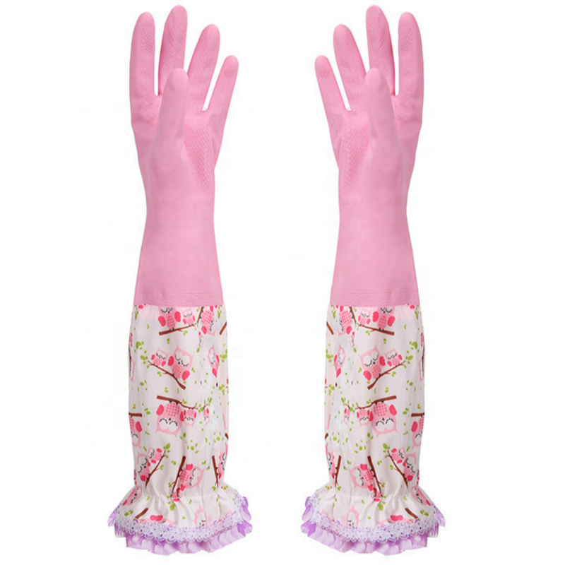 Durable Rubber Gloves Supplier - GC2005 Long PVC Working Washing Vinyl Anti Allergic