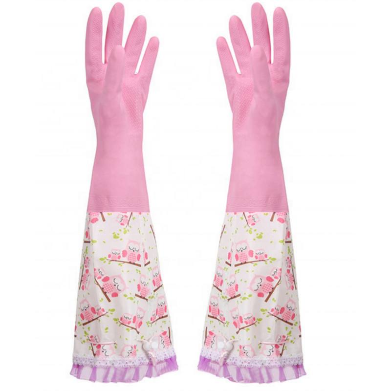 Washing Gloves Factory - GC2006 Rubber PVC Kitchen Waterproof Dishwashing Housework