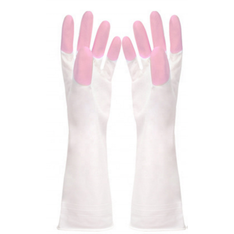 Washing Gloves Factory - GC2006 Rubber PVC Kitchen Waterproof Dishwashing Housework