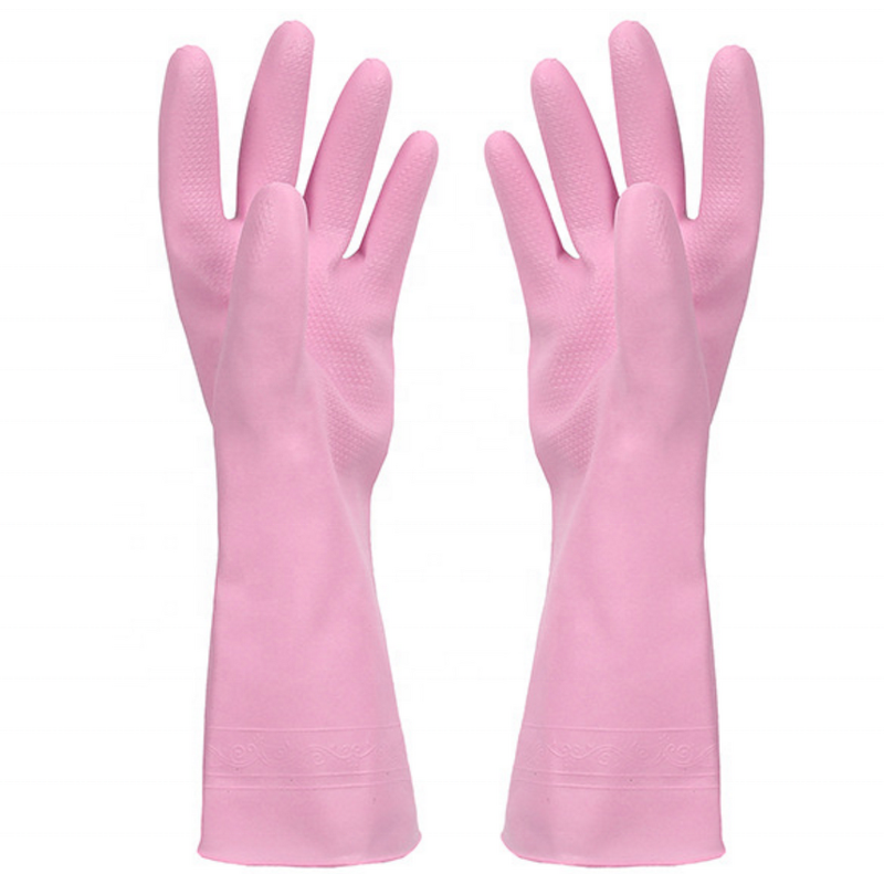 Waterproof Gloves Factory - GC2002 Household Cleaning Washing PVC Rubber Gloves