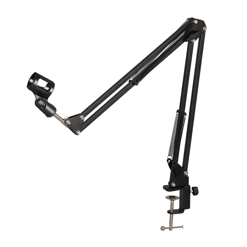 Mic Mount Stand Supplier - Table Clamp Pantographs Suspension Scissor Arm