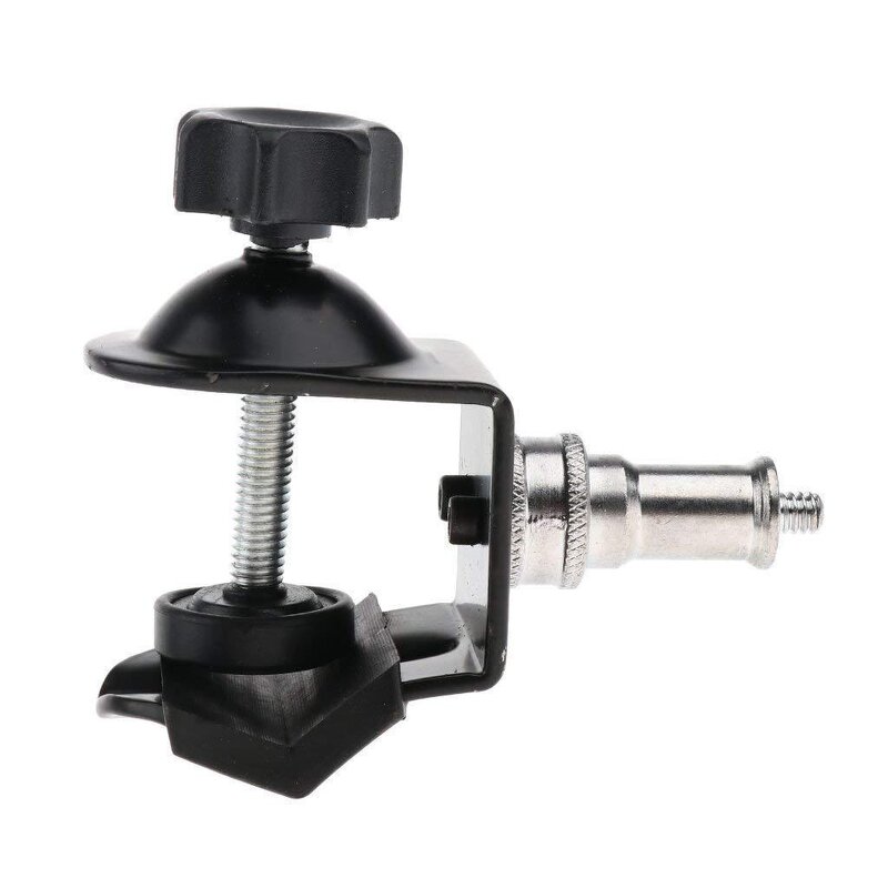 Heavy Duty C Clamp Manufacturer - Custom U Clip Bracket with 1/4" Screw Mount