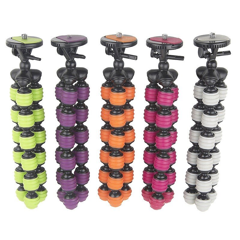 Flexible Tripod Mount Supplier - Custom High Quality Mini Octopus Stand Webcam Holder