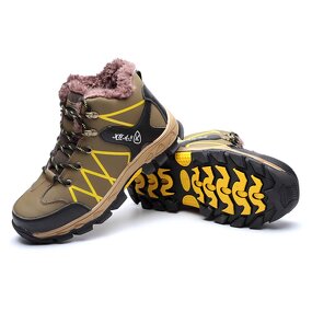 Winter Work Boots Factory - Lace-up Camouflage Steel Toe Microfiber Industrial