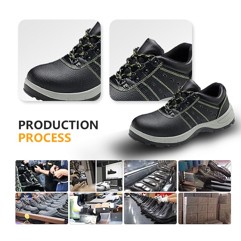 Steel Toe Cap Shoes Manufacturer - Men's Groundwork Light Weight Leather Work